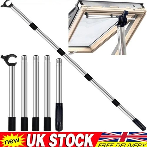 Window pole opener hook - 2m, opener/hook