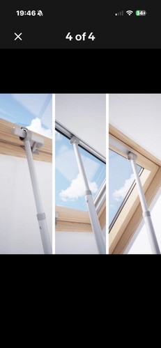 Opening rod pole - rod, for